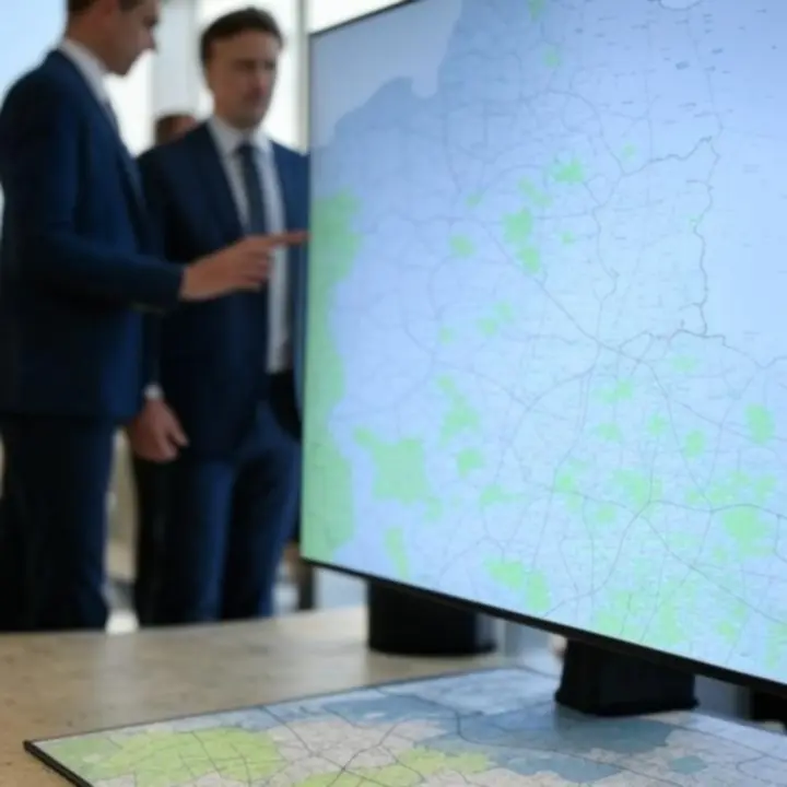 Mapa inwestycji i stref ekonomicznych w Warszawie i Łodzi