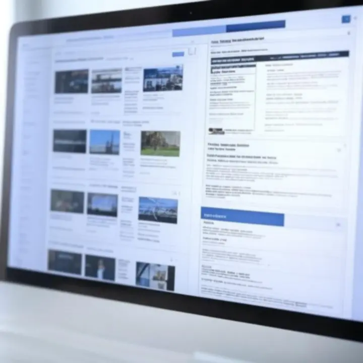 Lista wyników wyszukiwania przedstawiająca uporządkowane treści biznesowe z Centralnej Polski